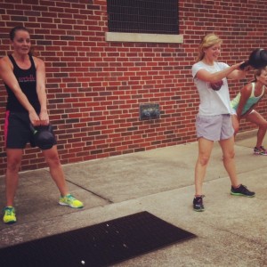 CrossFit Marietta Square Kettlebell Swing