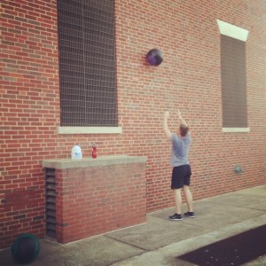 CrossFit on the Square Wallballs