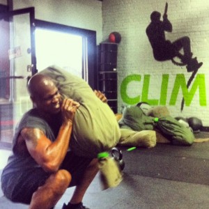 CrossFit Marietta Square Sandbag Clean