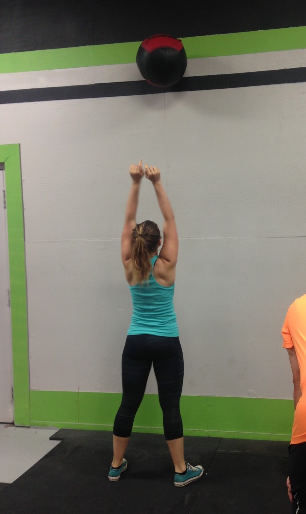 CrossFit Marietta Square Wall Ball Shot