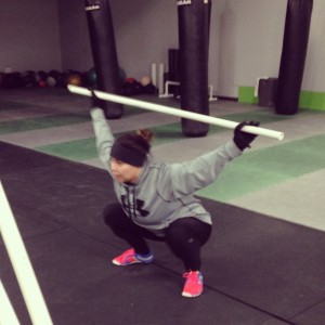 CrossFit Marietta Square Overhead Squat Shoulder Mobility