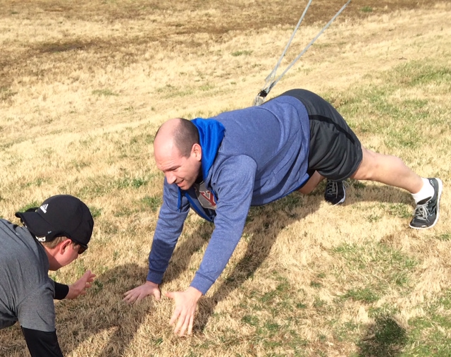 CrossFit Marietta Square Partner Pushups