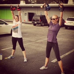 CrossFit Marietta Square Double Kettle Thurster Women