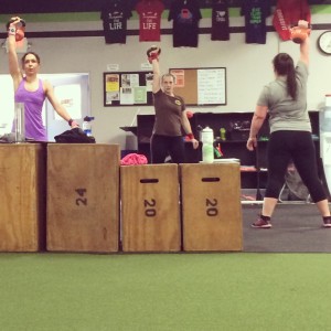 CrossFit Marietta Square Kettlebell Snatch Women