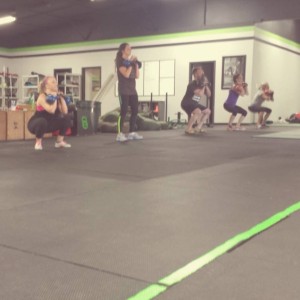 CrossFit Marietta Square Front Squat Volume Ladder