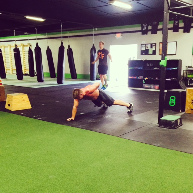 CrossFit Marietta Square One Arm Pushup