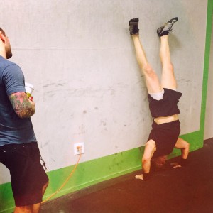 CrossFit Marietta Square Handstand Pushup