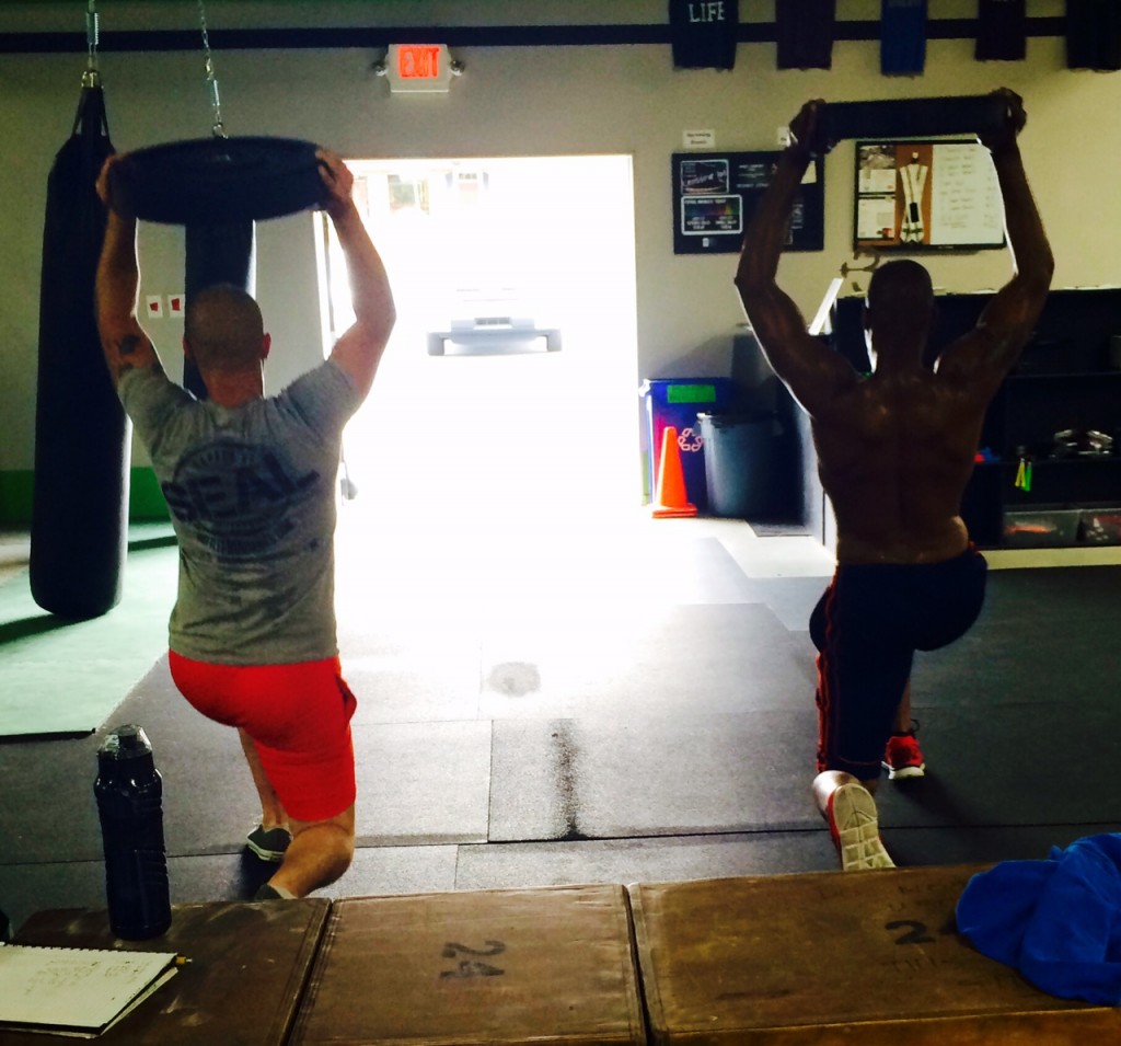 CrossFit Marietta Square MVMNT Overhead Lunge