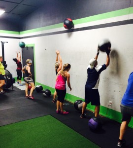 CrossFit Marietta Square MVMNT Wallball Shots